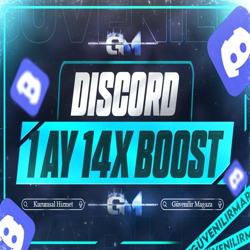 Discord 1 Ay 14x Boost